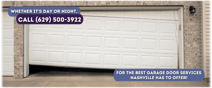 Garage Door Off Track In Nashville